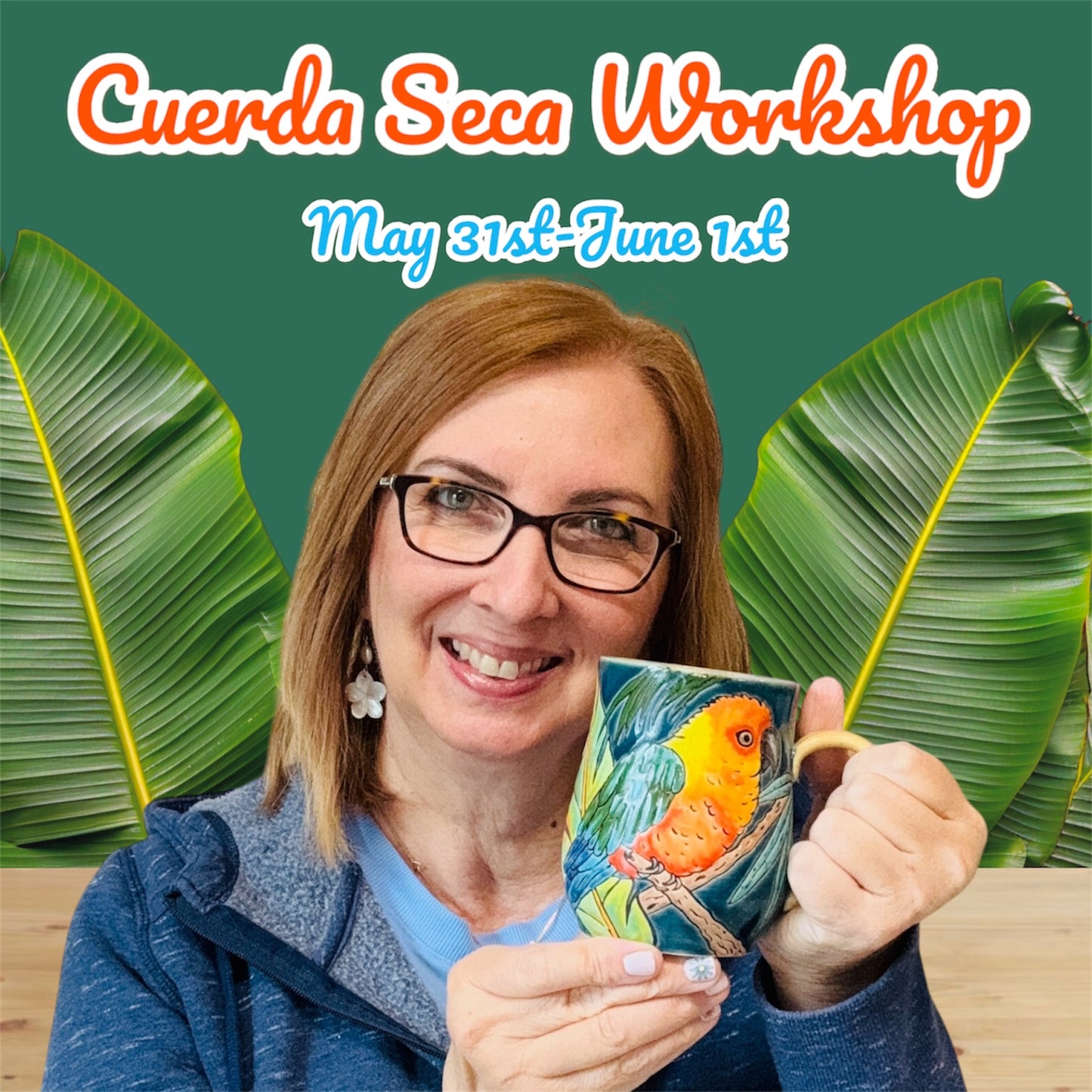 001 Cuerda Seca Workshop - Ceramics Painting Technique