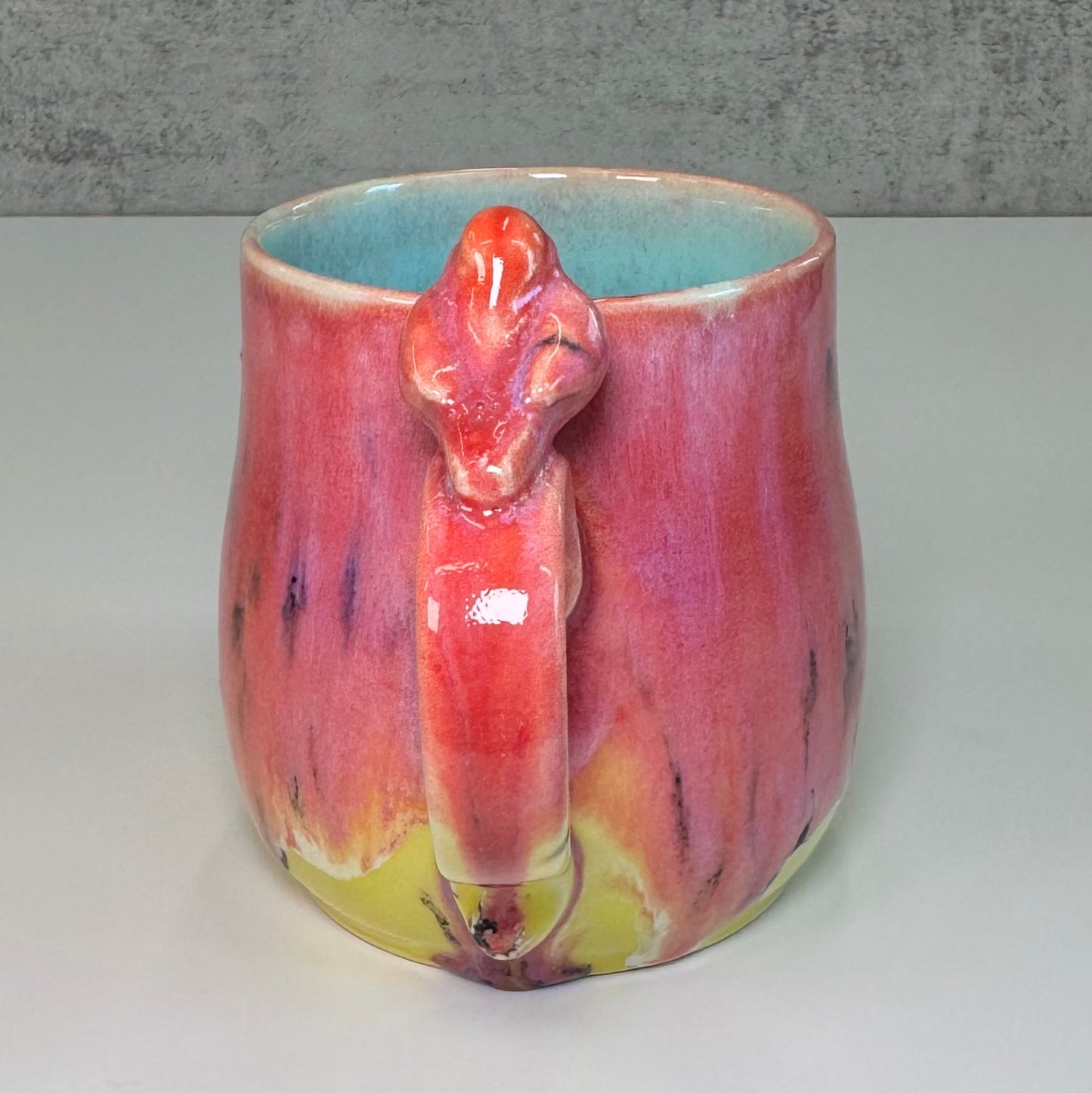 15 Sculpted bird cup - Stoneware