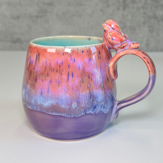 Sculpted bird cup - Stoneware