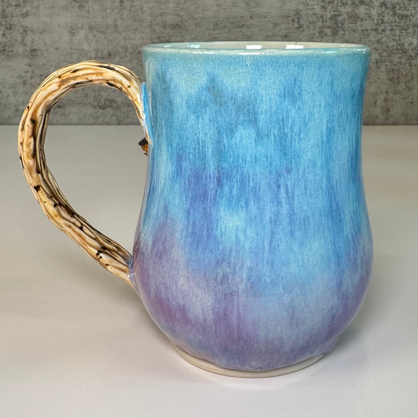 Sculpted Panther Chameleon Mug - Stoneware
